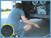 Majsor f�r slut p� diesel, campar och �ker Buick